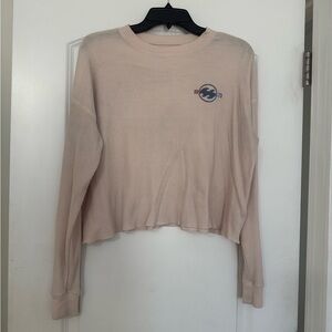 Billabong Light Pink Long Sleeve Tee